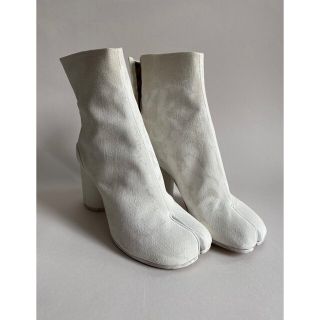 マルタンマルジェラ(Maison Martin Margiela)のMaison Margiela Tabi boots 39.5 ホワイト(ブーツ)