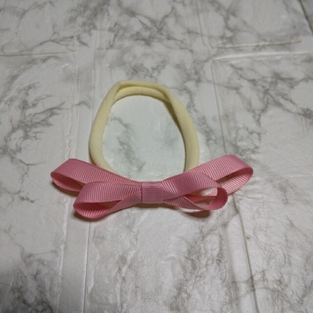 ラフィネリボン ヘアバンド(ピンクベージュ) 直販割引品 online
