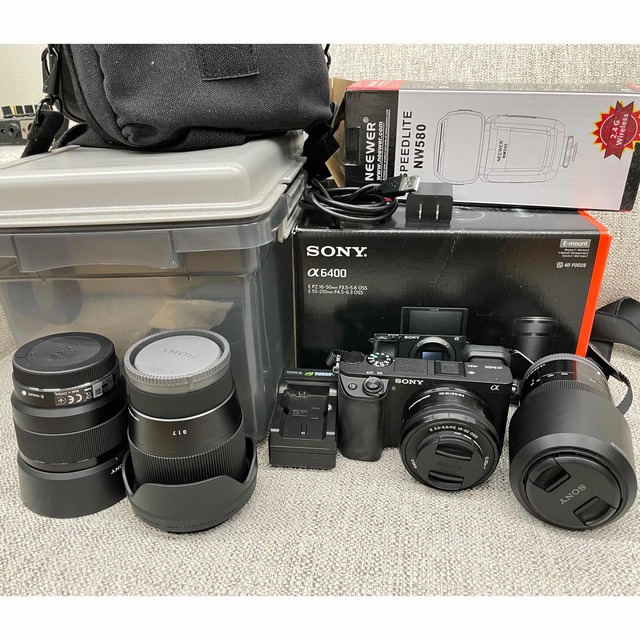 SONY(ソニー)のThe's様 専用    SONY α6400  スマホ/家電/カメラのカメラ(ミラーレス一眼)の商品写真