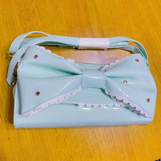 アンジェリックプリティー(Angelic Pretty)のエナメル宝石リボンショルダーバッグ(ショルダーバッグ)