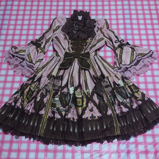 メール便可/取り寄せ Angelic Pretty カルテットショコラ ドレス