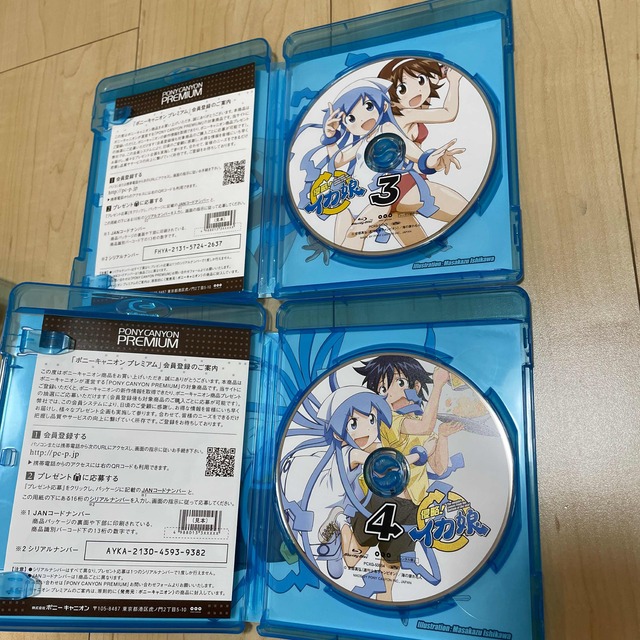 【Blu-ray全巻BOXセット】侵略！イカ娘1〜6  （第1期） エンタメ/ホビーのDVD/ブルーレイ(アニメ)の商品写真