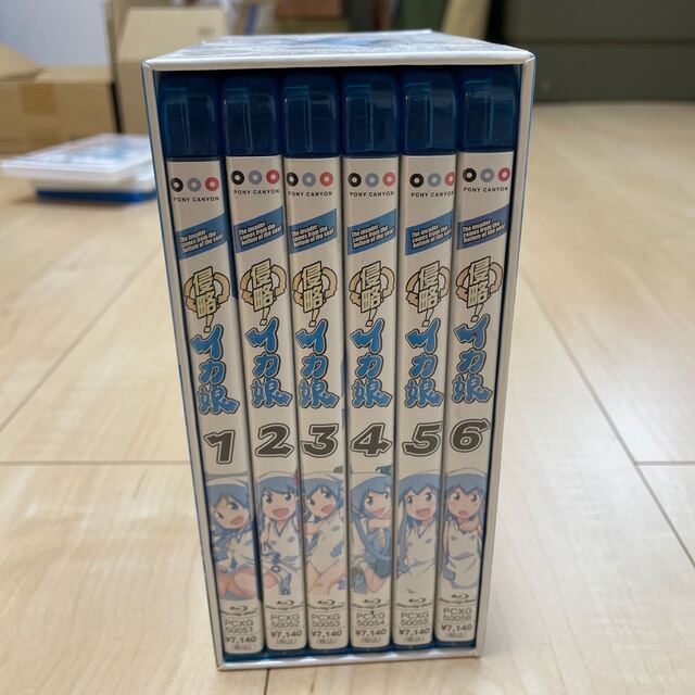 【Blu-ray全巻BOXセット】侵略！イカ娘1〜6  （第1期） エンタメ/ホビーのDVD/ブルーレイ(アニメ)の商品写真