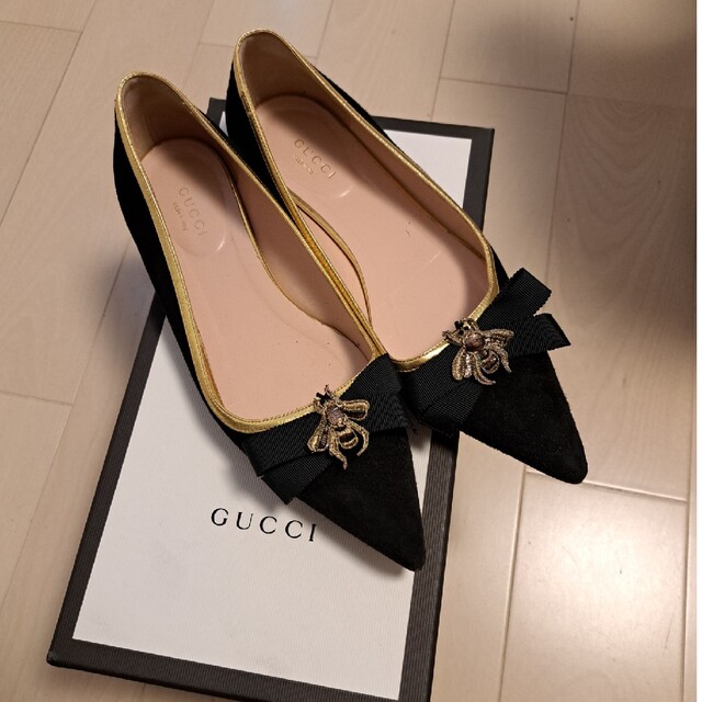 GUCCI フラットパンプス-