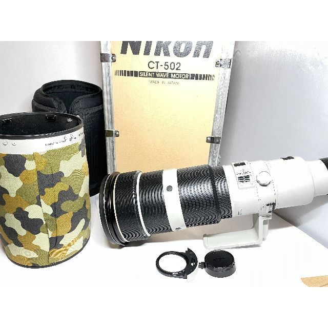 Nikon(ニコン)のニコン AF-S NIKKOR 500mm F4 D ED II ライトグレー スマホ/家電/カメラのカメラ(レンズ(ズーム))の商品写真