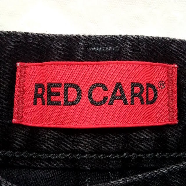 国内最安値】RED CARD レッドカード ジーンズ サイズ24 黒の通販 by ブランディア｜レッドカードならラクマデニム/ジーンズ 