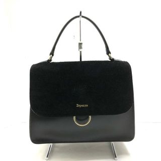 レペット(repetto)のレペット ハンドバッグ - M0488BACVVP 黒(ハンドバッグ)