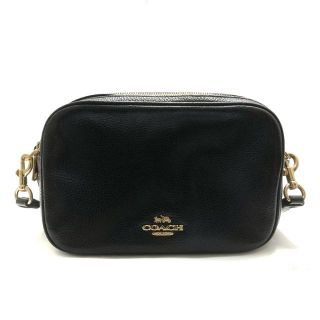 COACH - コーチ ショルダーバッグ - F39856 黒の通販 by ブランディア