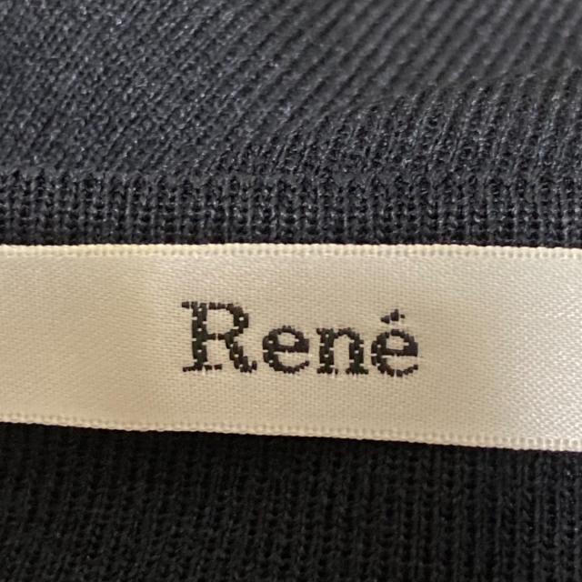 René(ルネ)のルネ 半袖カットソー サイズ38 M - 黒 レディースのトップス(カットソー(半袖/袖なし))の商品写真