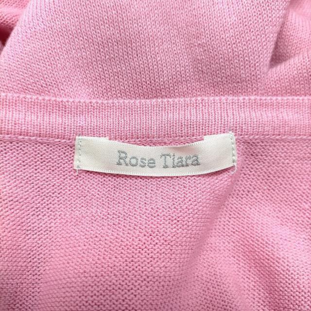 Rose Tiara(ローズティアラ)のローズティアラ カーディガン サイズ46 XL レディースのトップス(カーディガン)の商品写真