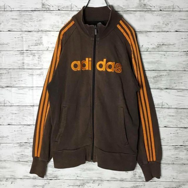 最大73%OFFクーポン adidasトラックジャケット ブラウン オレンジ