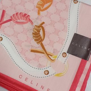 セリーヌ(celine)の値下げ📌セリーヌ☆大判ハンカチーフ58×58(ハンカチ)