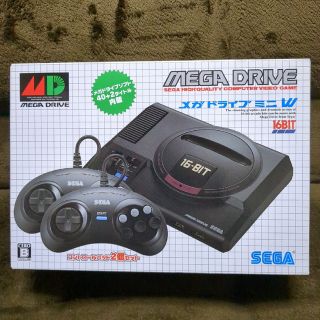 セガ(SEGA)の【美品】メガドライブ ミニW　セガ　起動確認のみ(家庭用ゲーム機本体)