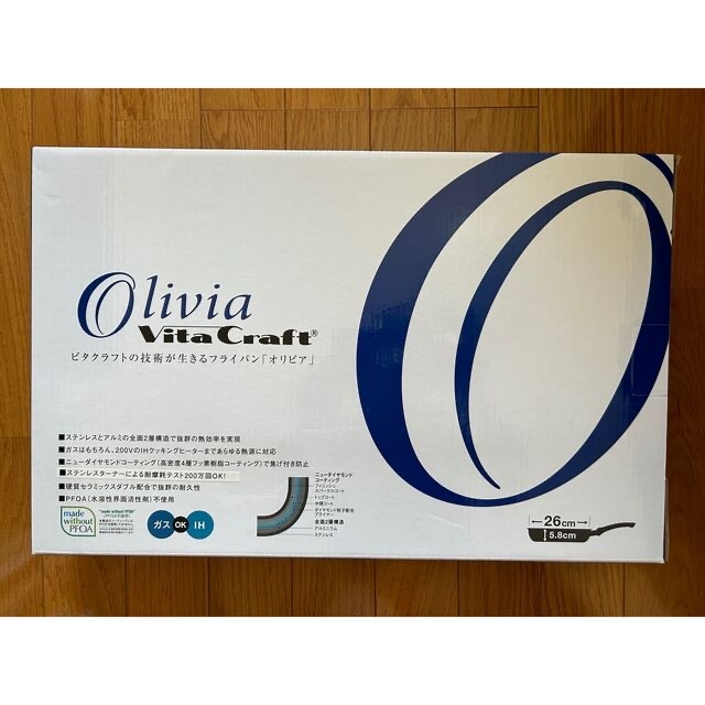 Vita Craft(ビタクラフト)のvita craft Olivia 26cmフライパン インテリア/住まい/日用品のキッチン/食器(鍋/フライパン)の商品写真