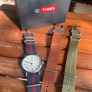 タイメックス(TIMEX)の即日発送不可　TIMEX 腕時計　バンド3本セット(腕時計)