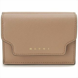 マルニ(Marni)のマルニ MARNI 三つ折財布 PFMOW02U07 BROWN SUGAR(財布)