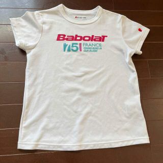 バボラ(Babolat)のバボラ　テニス　シャツ　白　M(ウェア)