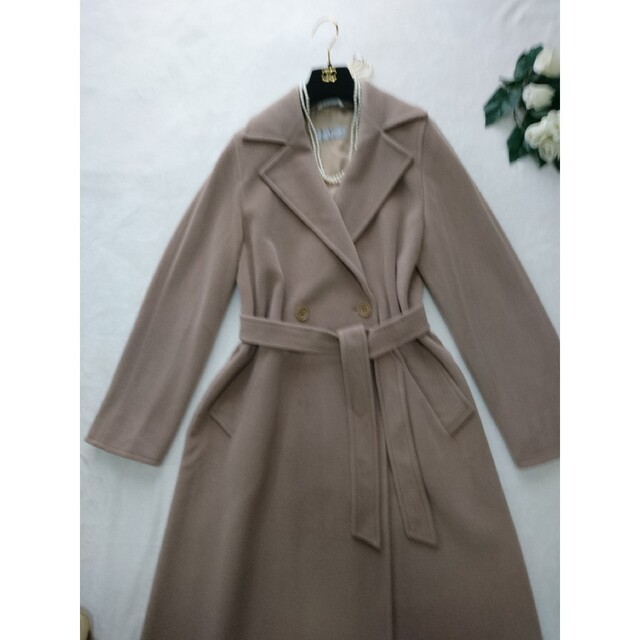 SOLD✳MaxMara 高級ベルテットコート 31万 マヌエラ