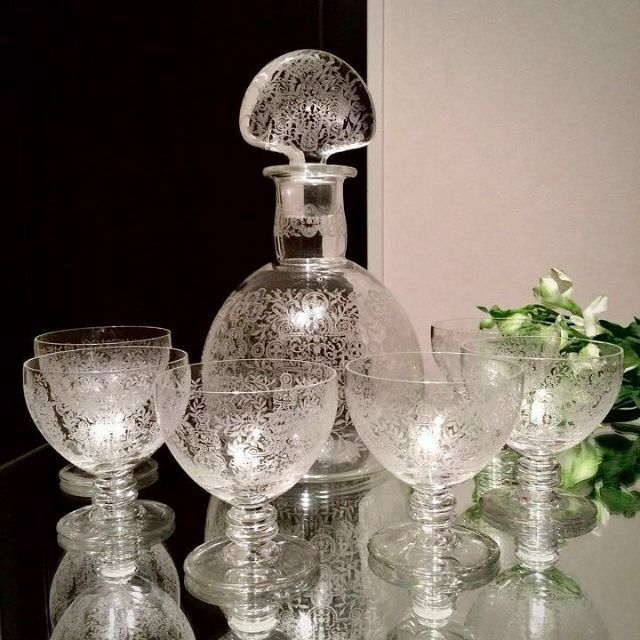 お歳暮 Baccarat - 希少☆美品 オールドバカラ マリオン ワイン用