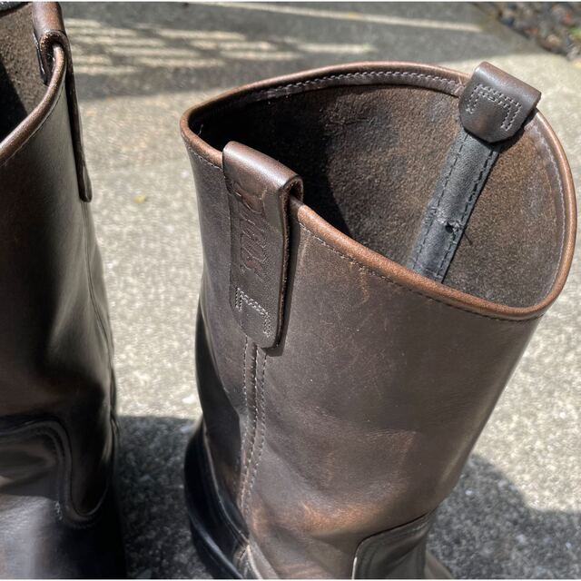 RED WING レッドウィング ペコスブーツ 1116 8.5E 茶芯 - ブーツ
