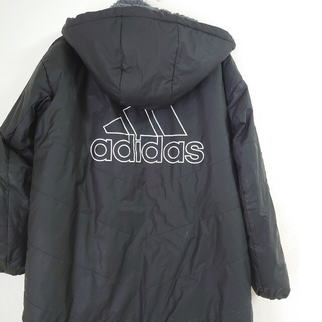 adidas(アディダス)の☆アディダス　ベンチコート140cm☆ キッズ/ベビー/マタニティのキッズ服男の子用(90cm~)(コート)の商品写真