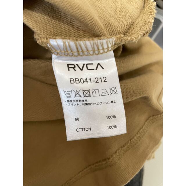 RVCA(ルーカ)のルーカ RVCA 半袖 Tシャツ Mサイズ　ロゴ メンズのトップス(Tシャツ/カットソー(半袖/袖なし))の商品写真