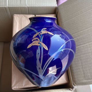 コウランシャ(香蘭社)の香蘭社　花器　中古品(花瓶)