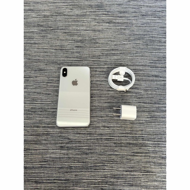 [超美品] iPhone X 256GB SIMフリー シルバー