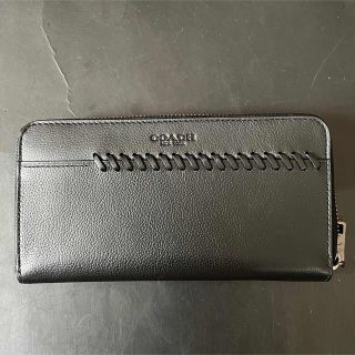 コーチ(COACH)のコーチ 長財布 レザー 黒  COACH(長財布)