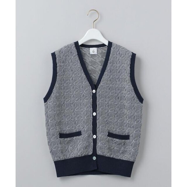 ベスト/ジレ＜6(ROKU)＞CHIDORI KNIT VEST/ベスト