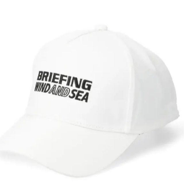 BRIEFING(ブリーフィング)の新品　未使用　briefing wind and sea ホワイトキャップ メンズの帽子(キャップ)の商品写真