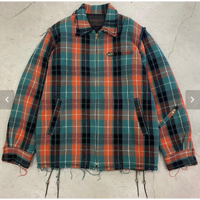 undercover flannel shirt jacket アンダーカバー