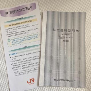 ジェイアール(JR)のJR東海　株主優待割引券　2枚綴り(その他)