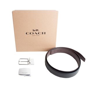 コーチ(COACH)のコーチ COACH ベルト レザー シグネチャー バックル f65185 AQ0(ベルト)