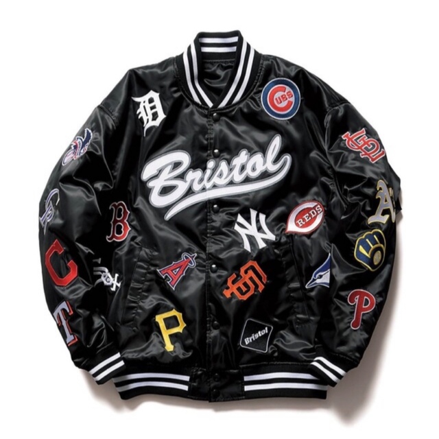 21aw FCRB MLB TOUR VARSITY JACKET L シュプ 1