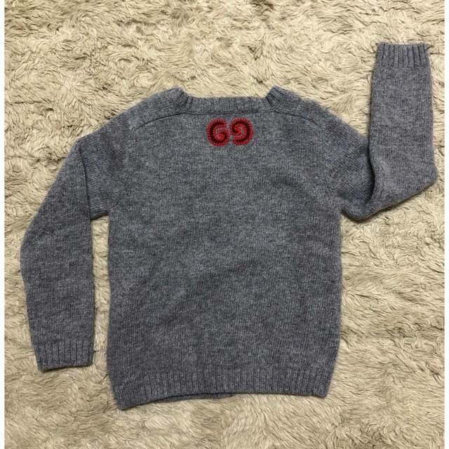 Gucci(グッチ)のいち様専用♡GUCCI 24m カーディガン 帽子セット　グッチ　2歳　男の子 キッズ/ベビー/マタニティのキッズ服男の子用(90cm~)(カーディガン)の商品写真