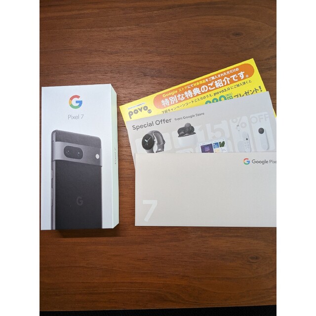 Google(グーグル)のGoogle Pixel 7 128GB Obsidian スマホ/家電/カメラのスマートフォン/携帯電話(スマートフォン本体)の商品写真