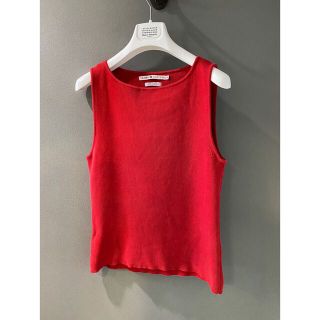 トミーヒルフィガー(TOMMY HILFIGER)の古着 ビンテージ 90s TOMMY トミー レッド 赤 タンクトップ 美品(タンクトップ)