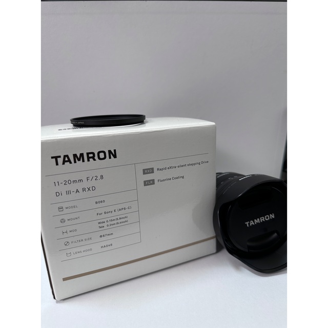 TAMRON(タムロン)のTAMRON 11-20F2.8 DI III-A RXD(B060SE) スマホ/家電/カメラのカメラ(その他)の商品写真