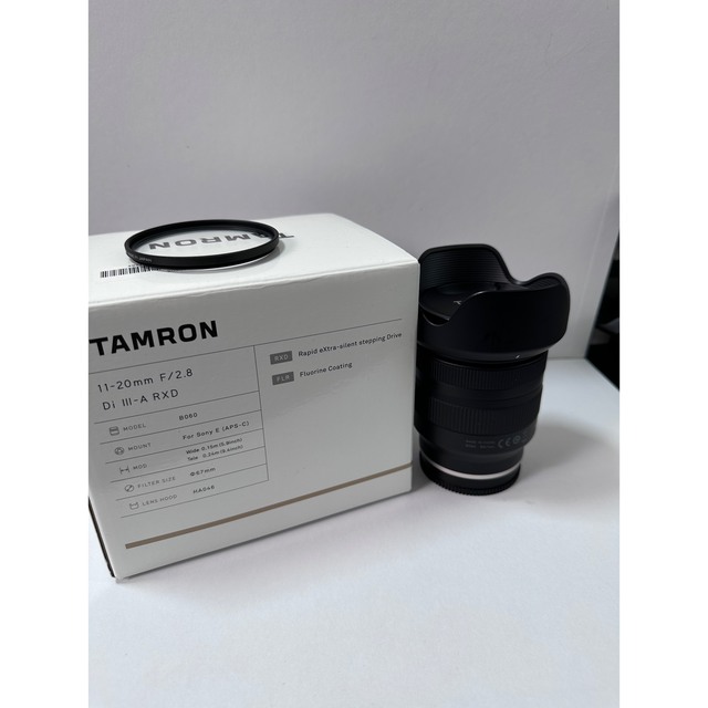 TAMRON(タムロン)のTAMRON 11-20F2.8 DI III-A RXD(B060SE) スマホ/家電/カメラのカメラ(その他)の商品写真