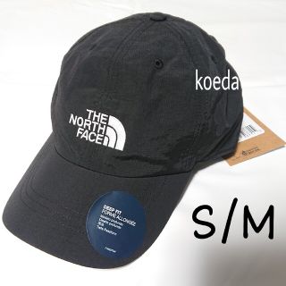 ザノースフェイス(THE NORTH FACE)のノースフェイス ホライゾン ハット キャップ 帽子 黒 ブラック 白ロゴ S/M(キャップ)