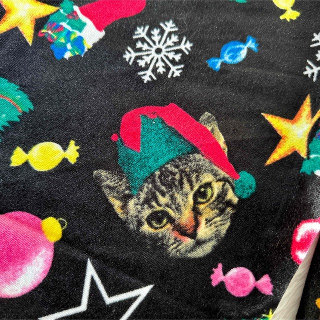 アメリカ購入ねこクリスマス猫サロペットあちゃちゅむムチャチャSケイキィー　ヒス