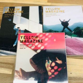 星野源 yellow magazine 1〜3 オフィシャルyearbook(趣味/スポーツ/実用)