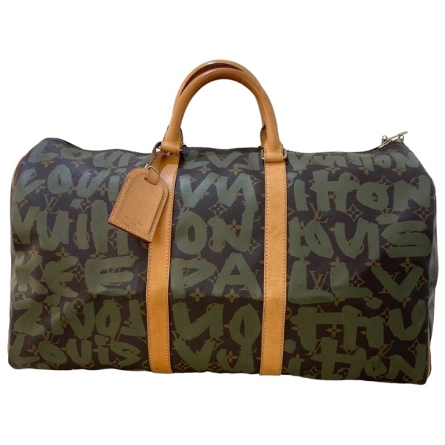 LOUIS VUITTON - ルイ・ヴィトン LOUIS VUITTON キーポル50 ハンドバッグ【中古】
