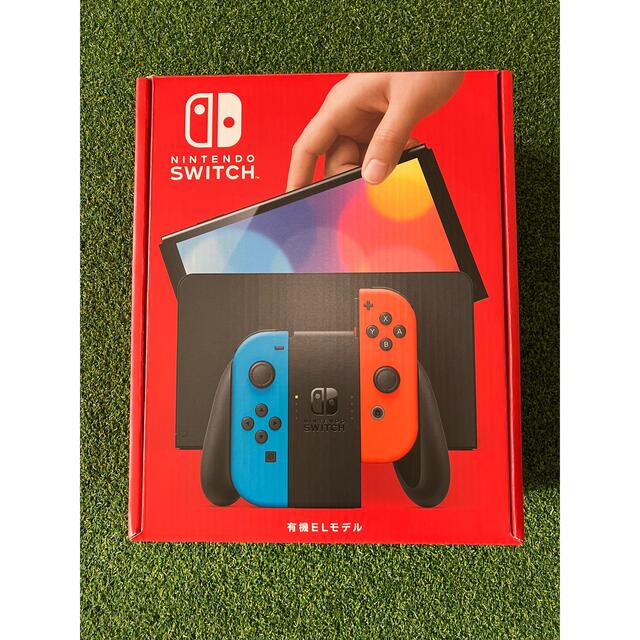 ニンテンドースイッチ　有機elモデル　新品未開封　ネオンカラー