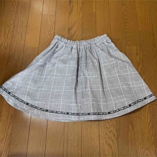 女の子 ピンクラテ スカート 160