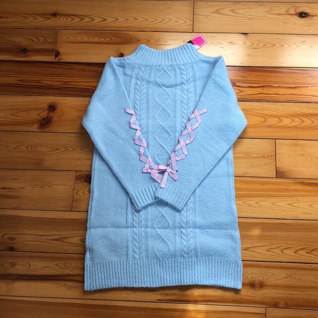 新品タグ付き JENNI LOVE 編み上げマシュマロニットワンピース | www