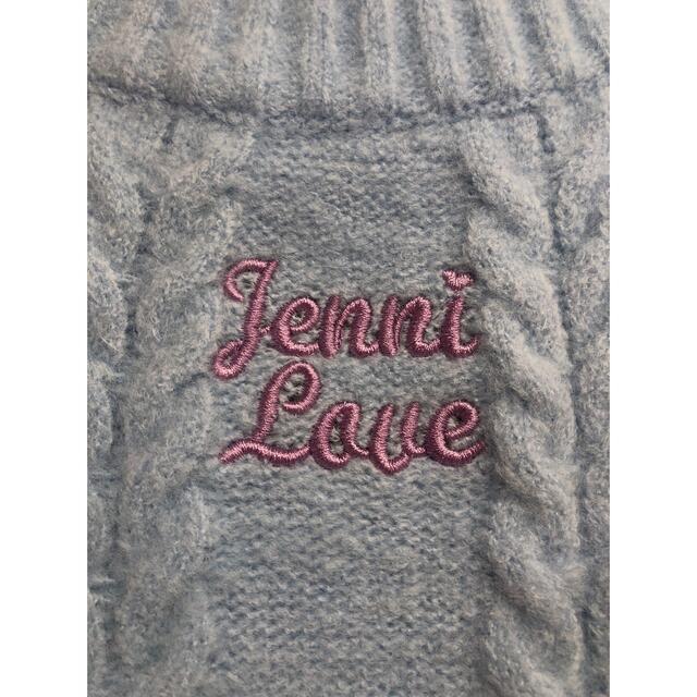 JENNI(ジェニィ)の新品タグ付き JENNI LOVE 編み上げマシュマロニットワンピース キッズ/ベビー/マタニティのキッズ服女の子用(90cm~)(ワンピース)の商品写真