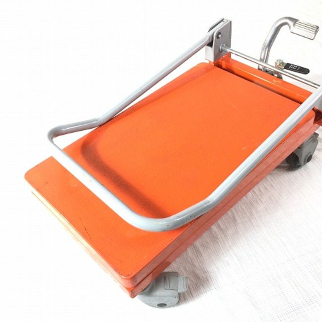 ☆中古品☆TRUSCO トラスコ中山 アルミハンドリフター HLF-S50 超軽量ハンドリフター(折りたたみハンドルタイプ) 61273