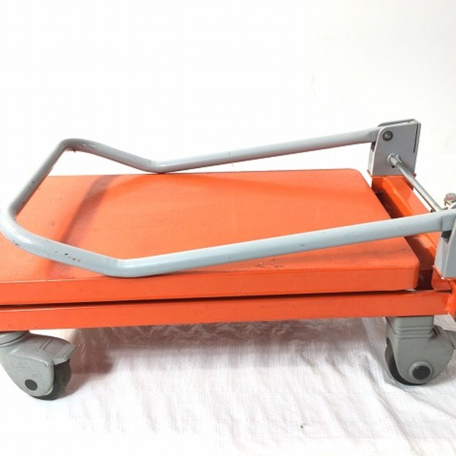☆中古品☆TRUSCO トラスコ中山 アルミハンドリフター HLF-S50 超軽量ハンドリフター(折りたたみハンドルタイプ) 61273